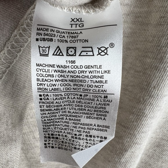 Banana Republic Men's Shirt NWT Size 2XL Oatmeal Heather Signature - Picture 10 of 10